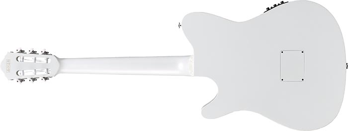 Ibanez Tim Henson Tod10n Smf Ind Signature Epicea Sapele Rw - Silver Metallic Flat - Guitarra clásica 4/4 - Variation 1