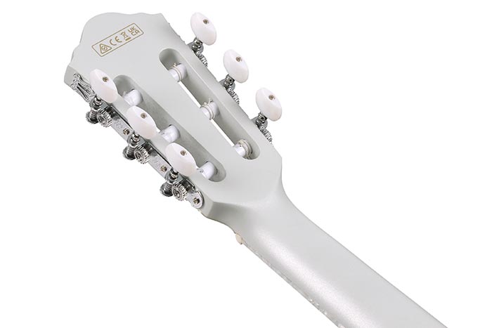 Ibanez Tim Henson Tod10n Smf Ind Signature Epicea Sapele Rw - Silver Metallic Flat - Guitarra clásica 4/4 - Variation 4
