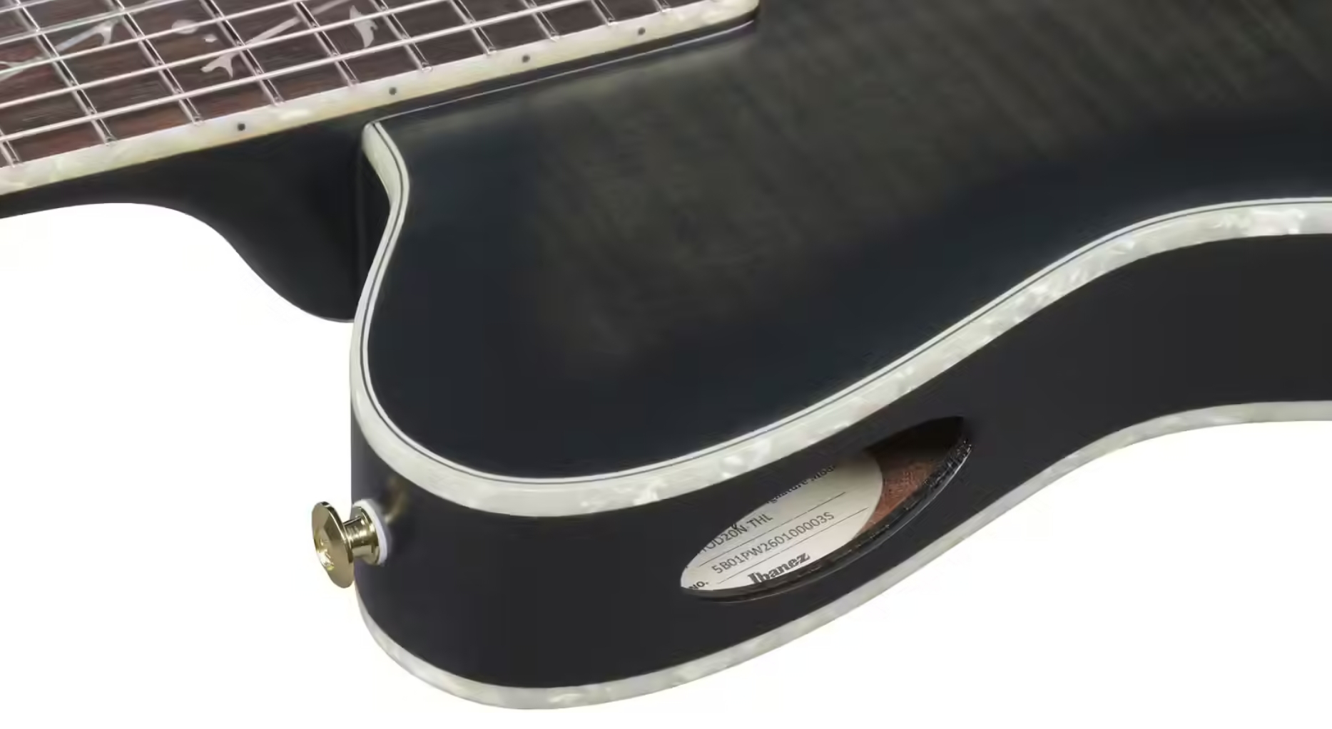 Ibanez Tim Henson Tod20fmn Bfl Ind Signature Erable Sapele Rw - Black Burst Fade Low Gloss - Guitarra clásica 4/4 - Variation 3