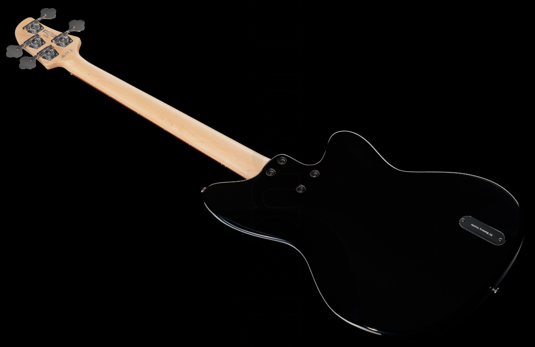 Ibanez Tmb100l Bk Standard Talman Bass Lh Gaucher Active Jat - Black - Bajo eléctrico de cuerpo sólido - Variation 1