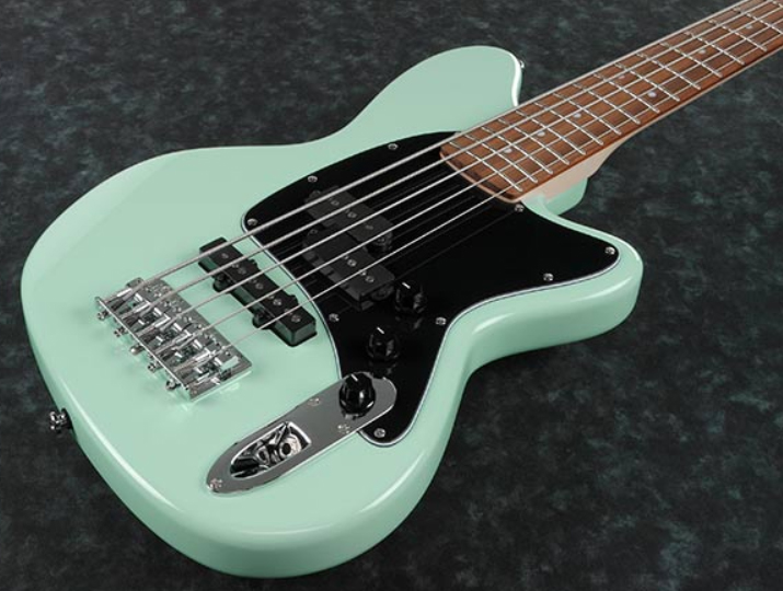 Ibanez Tmb35 Mgr Talman Bass 5-cordes Jat - Mint Green - Bajo eléctrico para niños - Variation 1