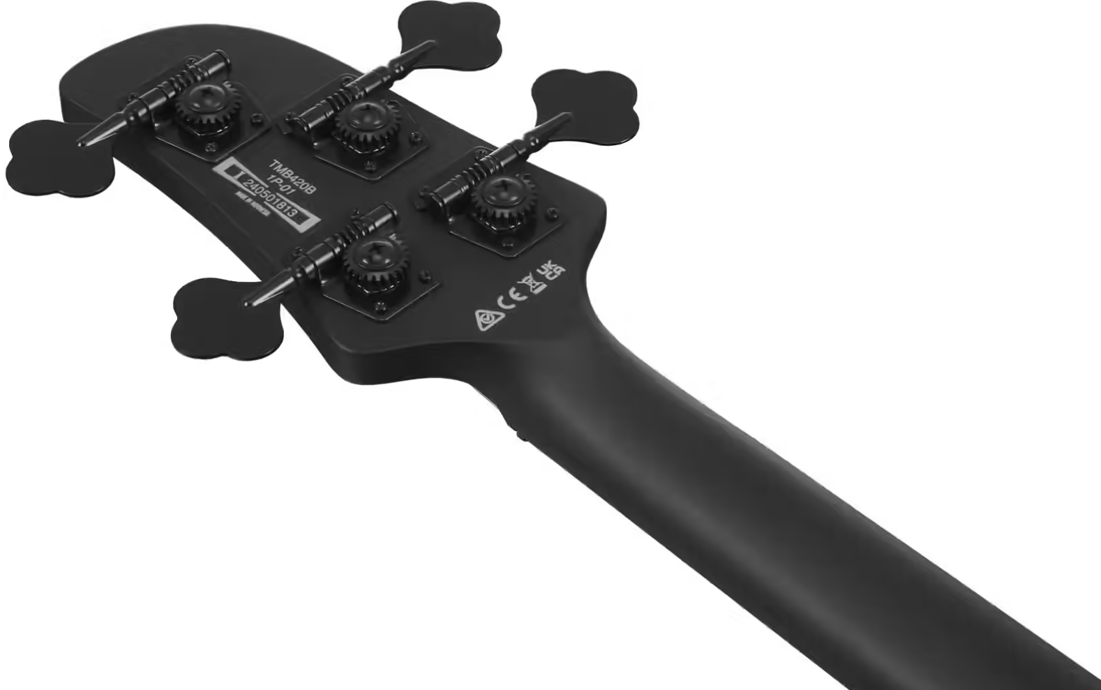 Ibanez Tmb420b Bkf Standard Talman Bass Active Ebo - Black Flat - Bajo eléctrico de cuerpo sólido - Variation 4