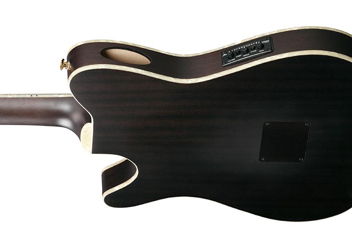 Ibanez Tod10n Tim Henson Signature Electro Sitka Sapele Wal - Black - Guitarra clásica 4/4 - Variation 1