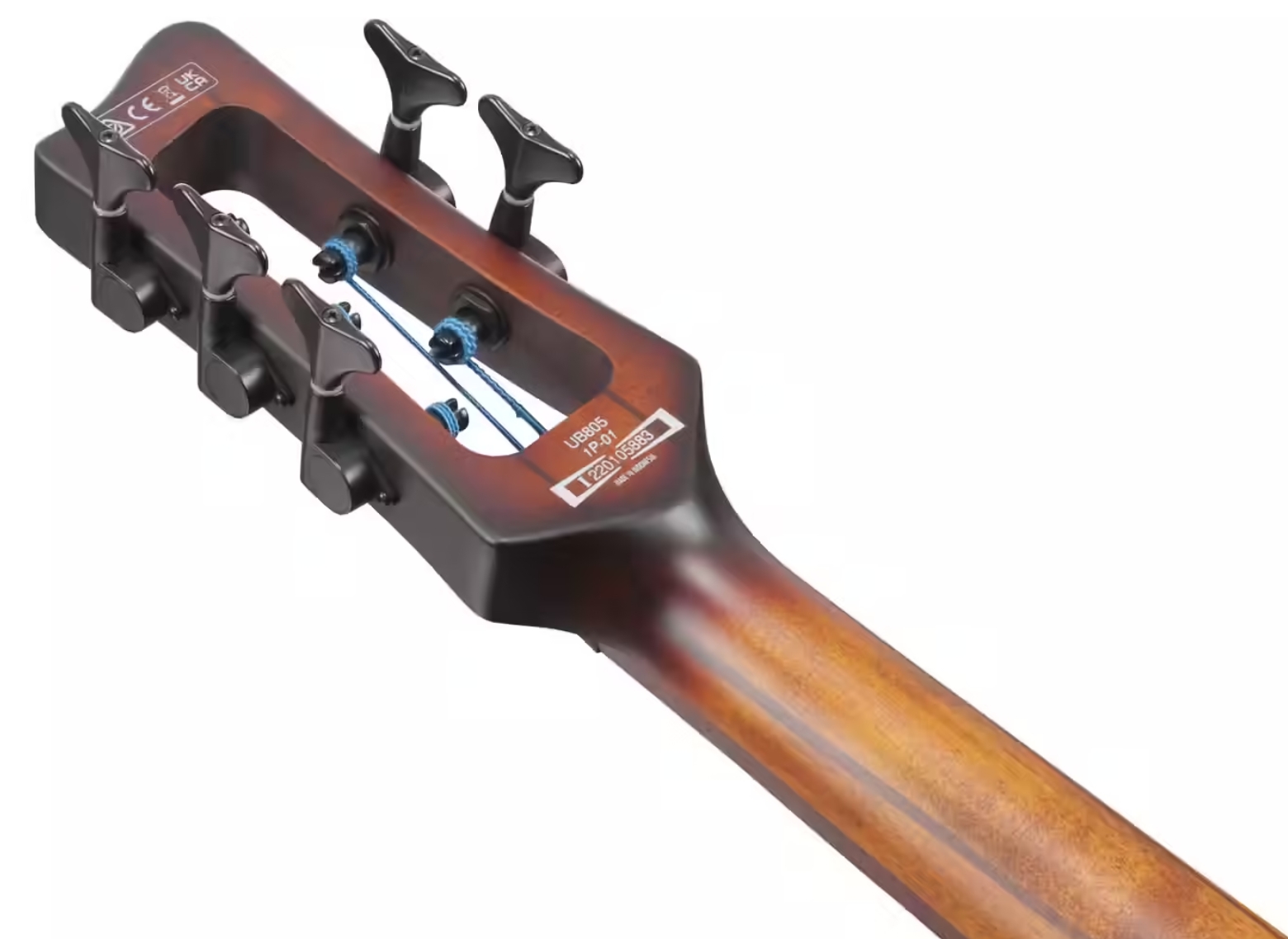 Ibanez Ub805 Mob Upright Bass 5c Jat - Mahogany Oil Burst - Bajo eléctrico de cuerpo sólido - Variation 5