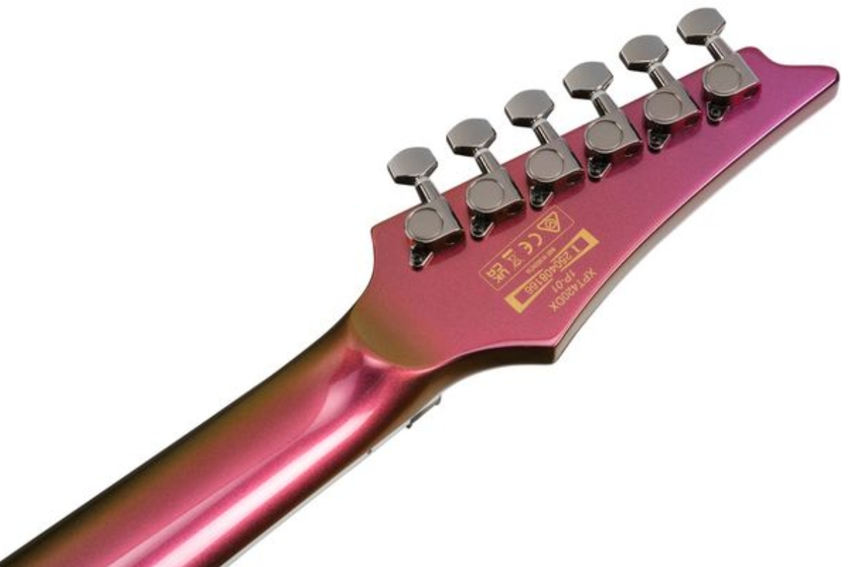 Ibanez Xpt420dx Rgc Standard 2h Fr Rw - Rose Gold Chameleon - Guitarra electrica metalica - Variation 4