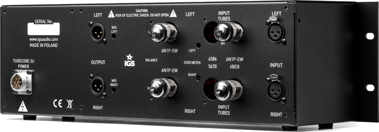 Igs Audio Tubecore 3u - Compresor / Limiter / Gate - Variation 1
