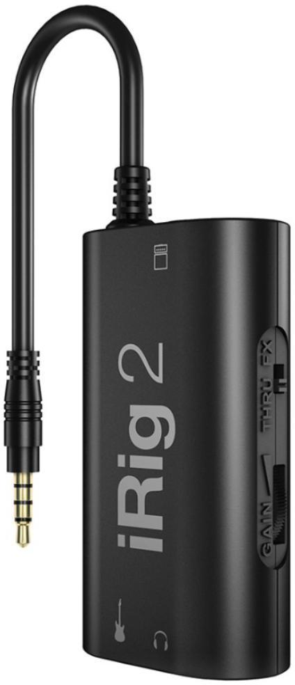 Interface de audio iphone / ipad Ik multimedia iRig 2