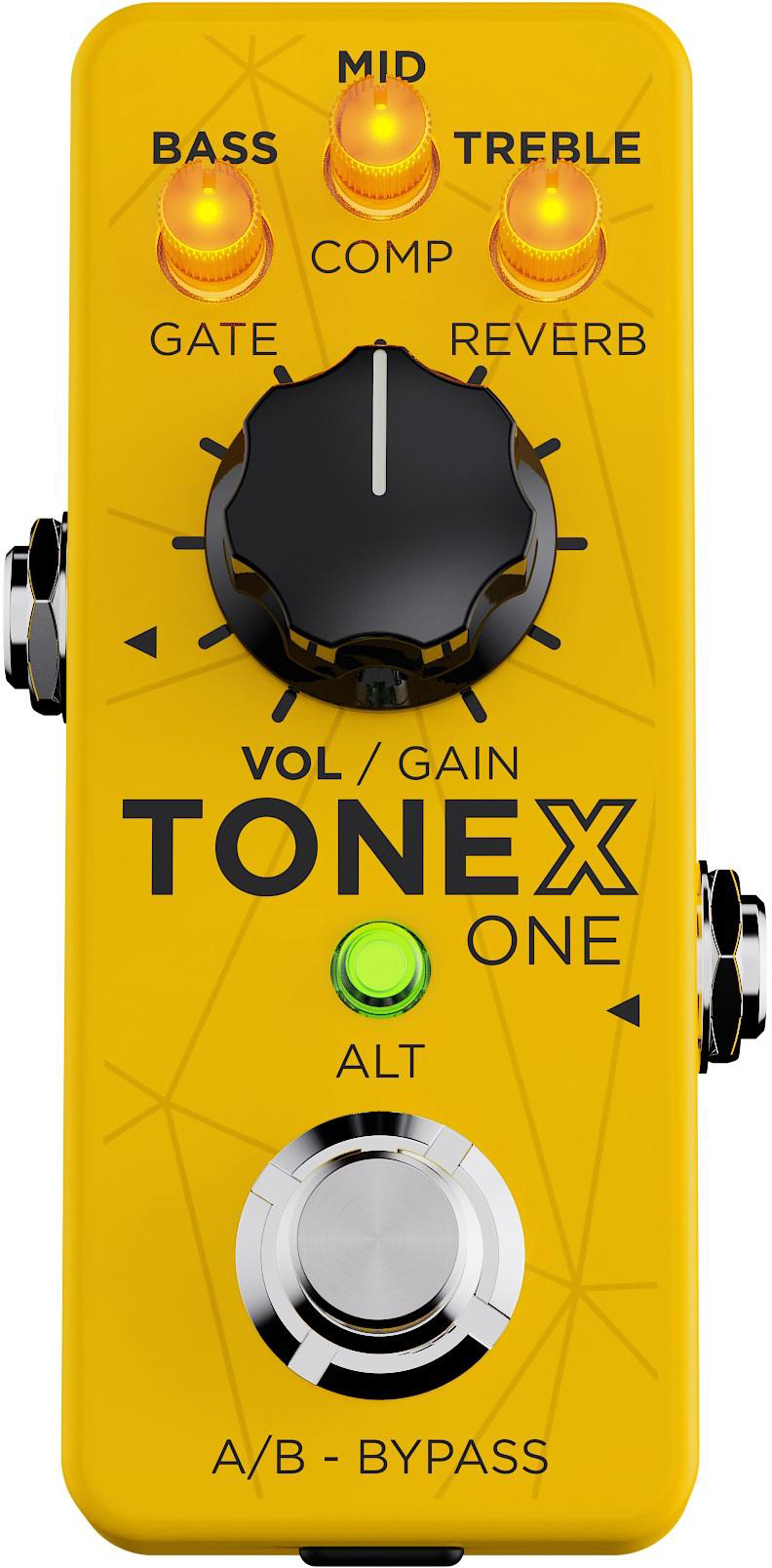Ik Multimedia Tonex One Brown Sound Ltd Yellow - Simulacion de modelado de amplificador de guitarra - Main picture