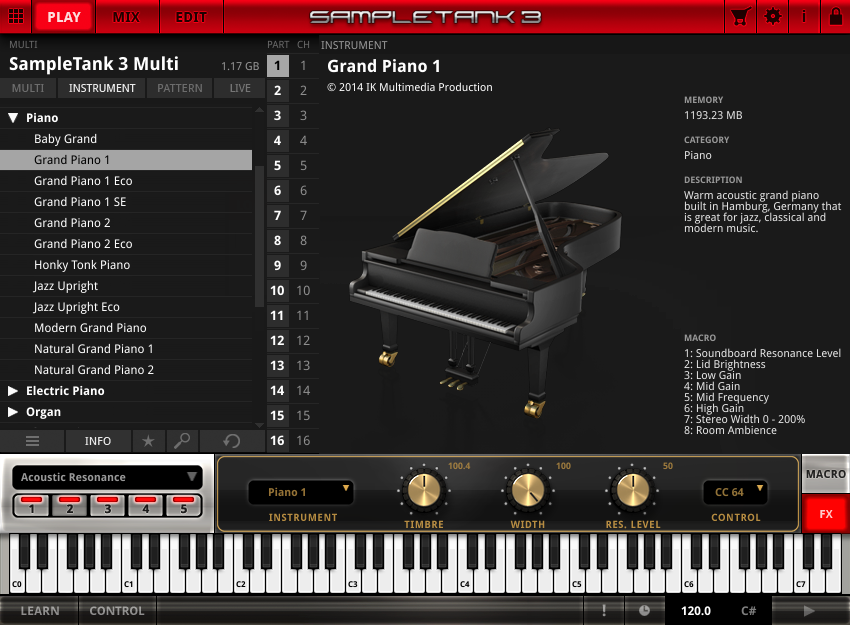 Ik Multimedia Irig Key Pro + Sampletank 3 Bundle - Teclado maestro - Variation 2