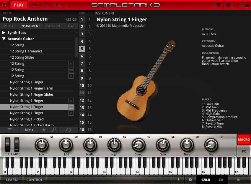 Ik Multimedia Irig Key Pro + Sampletank 3 Bundle - Teclado maestro - Variation 3