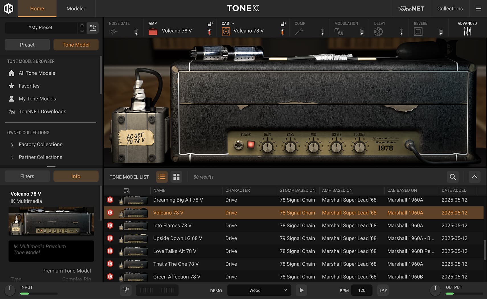 Ik Multimedia Tonex One Brown Sound Ltd White - Simulacion de modelado de amplificador de guitarra - Variation 4