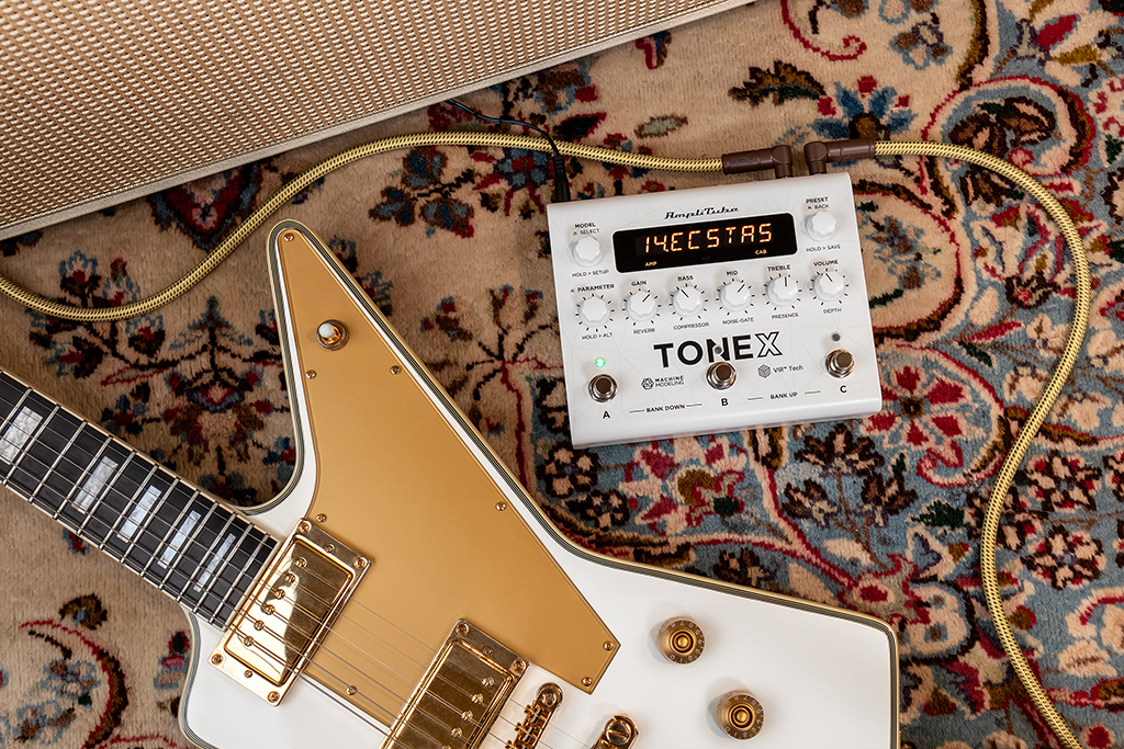 Ik Multimedia Tonex Pedal White Limited Ed - Simulacion de modelado de amplificador de guitarra - Variation 11