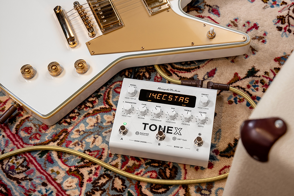 Ik Multimedia Tonex Pedal White Limited Ed - Simulacion de modelado de amplificador de guitarra - Variation 12