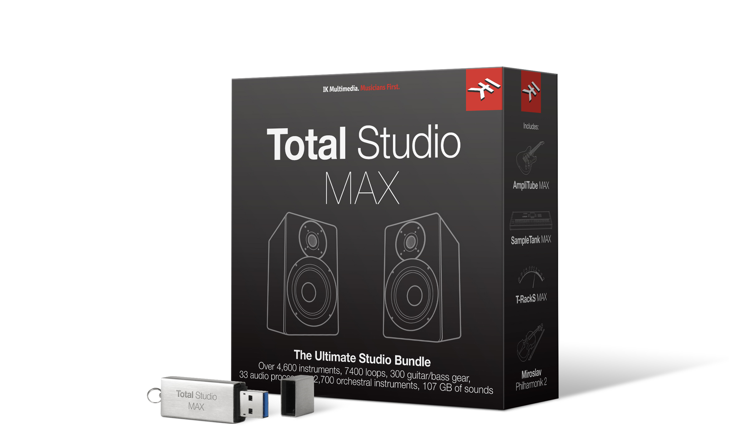Ik Multimedia Total Studio Max - Sound Librerias y sample - Variation 1