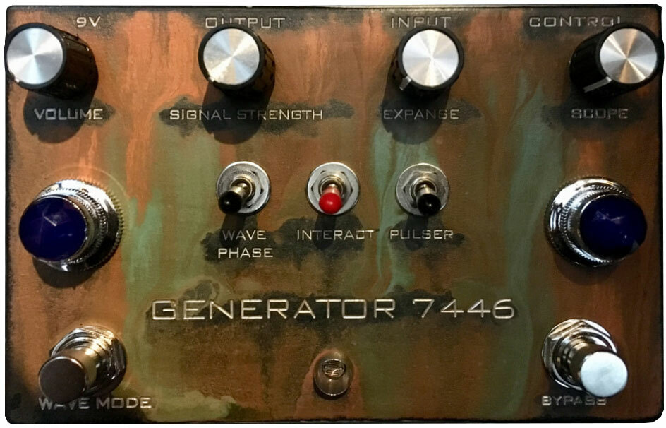 Industrialectric Generator 7446 Fuzz - Pedal overdrive / distorsión / fuzz - Main picture