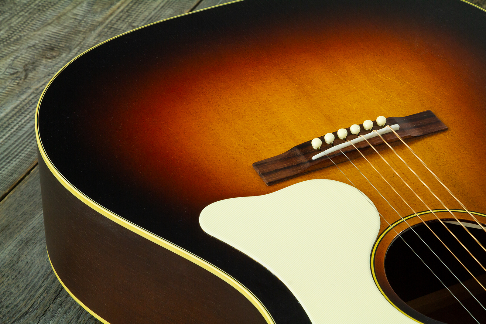 Iris Df Dreadnought Epicea Acajou Rw #1435 - Relic Tobacco Burst - Guitarra folk - Variation 2