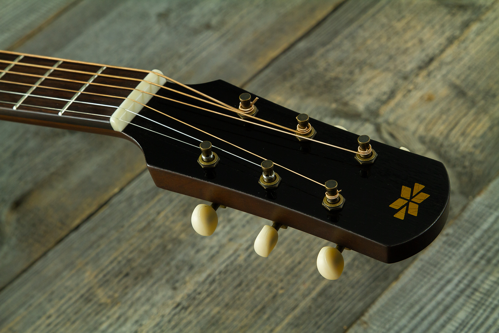 Iris Df Dreadnought Epicea Acajou Rw #1435 - Relic Tobacco Burst - Guitarra folk - Variation 5