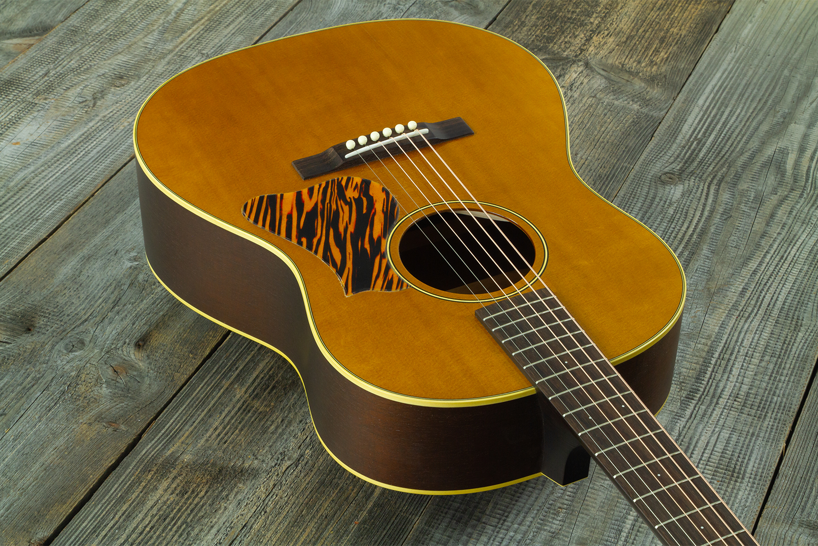 Iris Og Concert Epicea Acajou Rw #1389 - Relic Natural - Guitarra folk - Variation 1