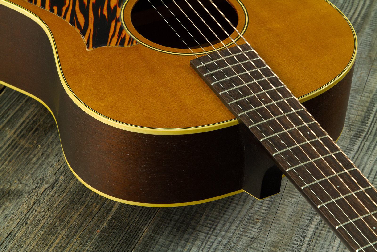 Iris Og Concert Epicea Acajou Rw #1389 - Relic Natural - Guitarra folk - Variation 3