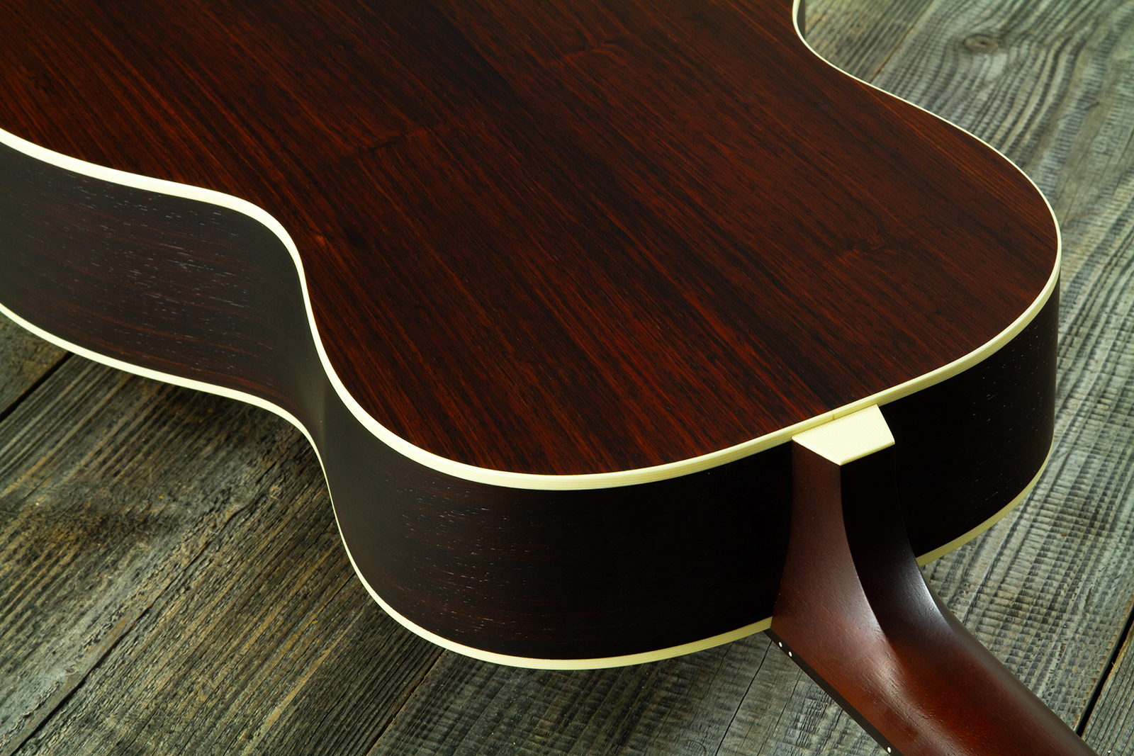 Iris Rcm-ooo 12-fret Epicea Cocobolo Rw #1672 - Relic Natural - Guitarra folk - Variation 8