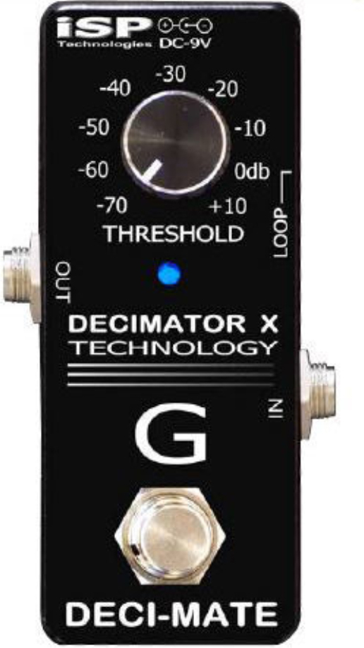 Isp Technologies Deci-mate G Micro Decimator - Pedal compresor / sustain / noise gate - Main picture