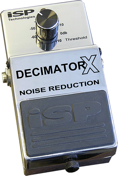 Isp Technologies Decimator X 2024 - Pedal compresor / sustain / noise gate - Main picture