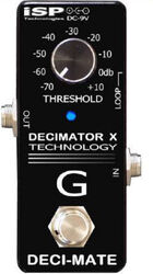 Pedal compresor / sustain / noise gate Isp technologies DECI-MATE G Micro Decimator