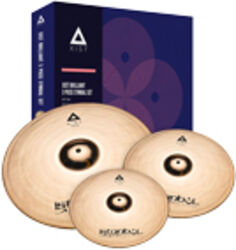 Pack platillos Istanbul Serie XIST Pack BRILLANT 14-16-20-HOUSSE
