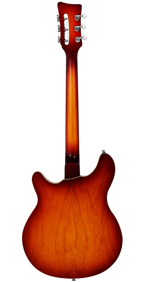 Italia Rimini 6 - Cherry Sunburst - Guitarra eléctrica de doble corte - Variation 2