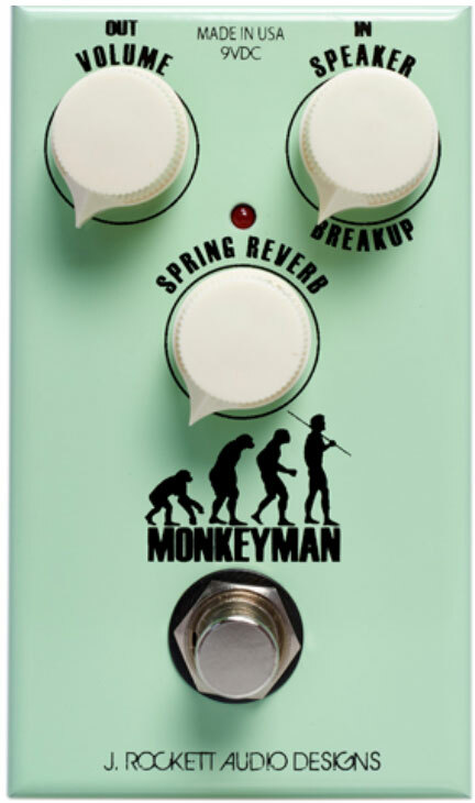 J. Rockett Audio Designs Monkeyman Overdrive - Pedal de reverb / delay / eco - Main picture