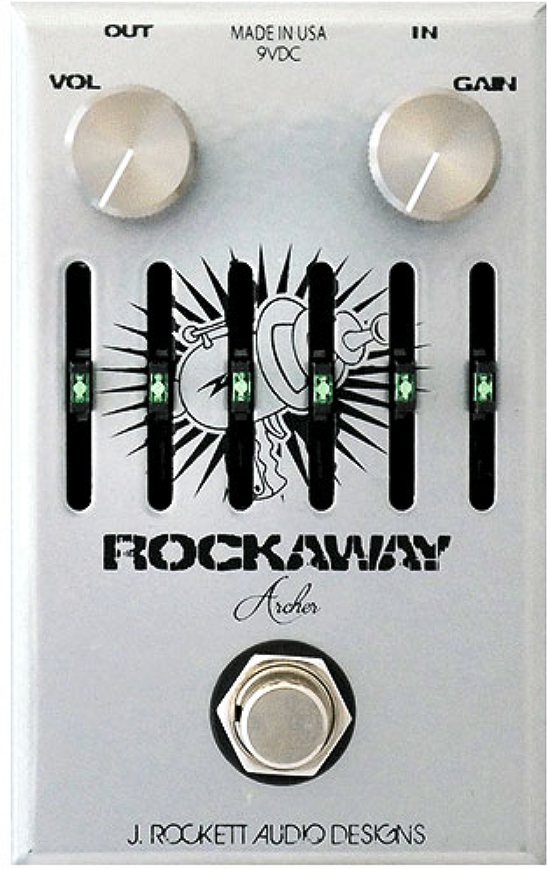 J. Rockett Audio Designs Rockaway Archer Overdrive Eq - Pedal overdrive / distorsión / fuzz - Main picture