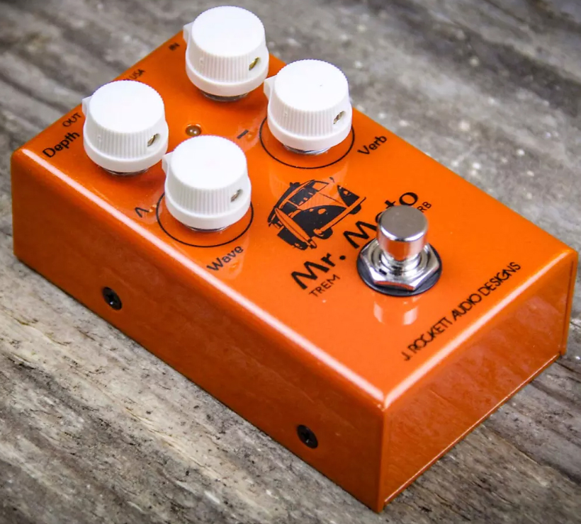 J. rockett audio designs Mr. Moto Tremolo Pedal de chorus / flanger