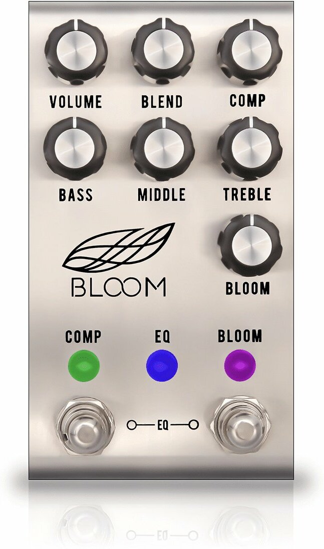 Jackson Audio Bloom V2 Silver Compresseur - Pedal compresor / sustain / noise gate - Main picture