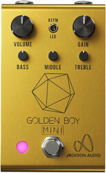Pedal overdrive / distorsión / fuzz Jackson audio Golden Boy Mini