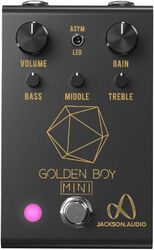 Pedal overdrive / distorsión / fuzz Jackson audio Golden Boy Mini Black