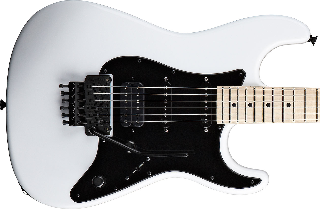 Jackson Adrian Smith San Dimas Sdx Signature Hss Fr Mn - Snow White - Guitarra eléctrica con forma de str. - Variation 2