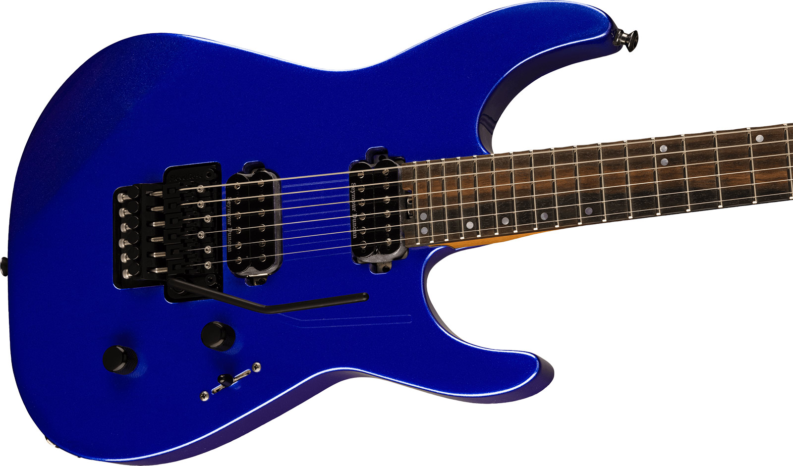 Jackson American Virtuoso 2h Seymour Duncan Fr Eb - Mystic Blue - Guitarra eléctrica con forma de str. - Variation 2