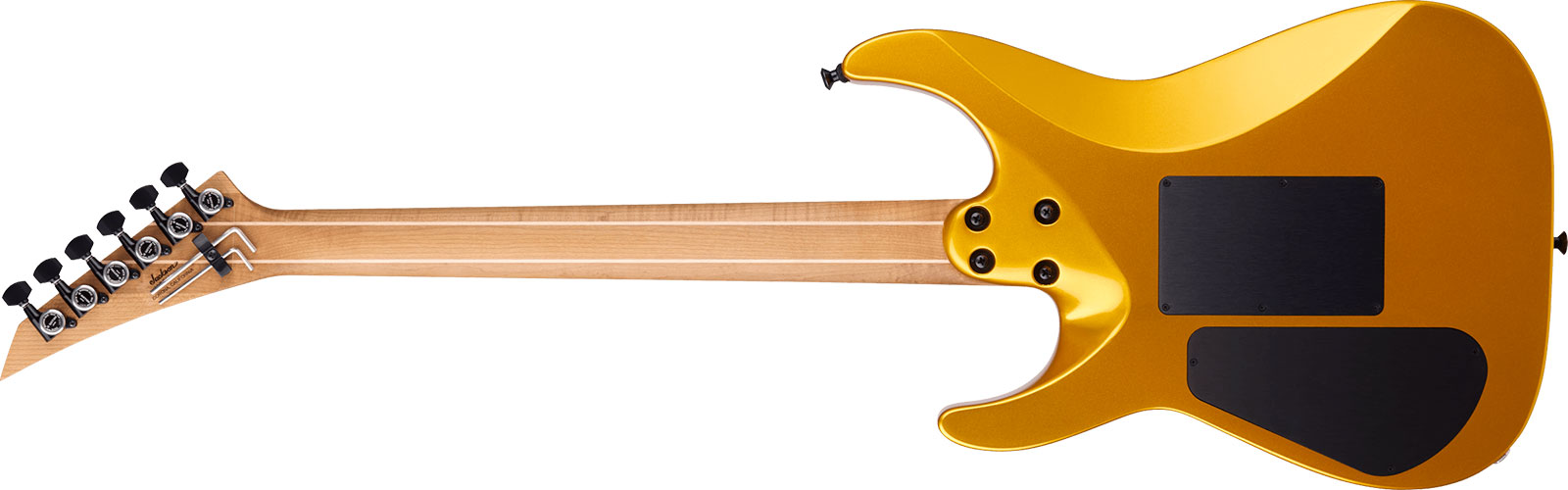 Jackson American Virtuoso Usa 2h Seymour Duncan Fr Eb - Gold Rush - Guitarra electrica metalica - Variation 1