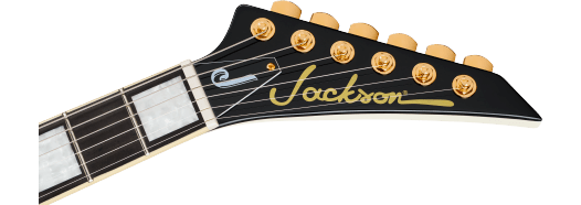 Jackson Cd1 Legend Series Rhoad Limited Edition Trem Hh Eb - White With Black Bevels - Guitarra electrica metalica - Variation 2