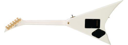 Jackson Cd1 Legend Series Rhoad Limited Edition Trem Hh Eb - White With Black Bevels - Guitarra electrica metalica - Variation 5