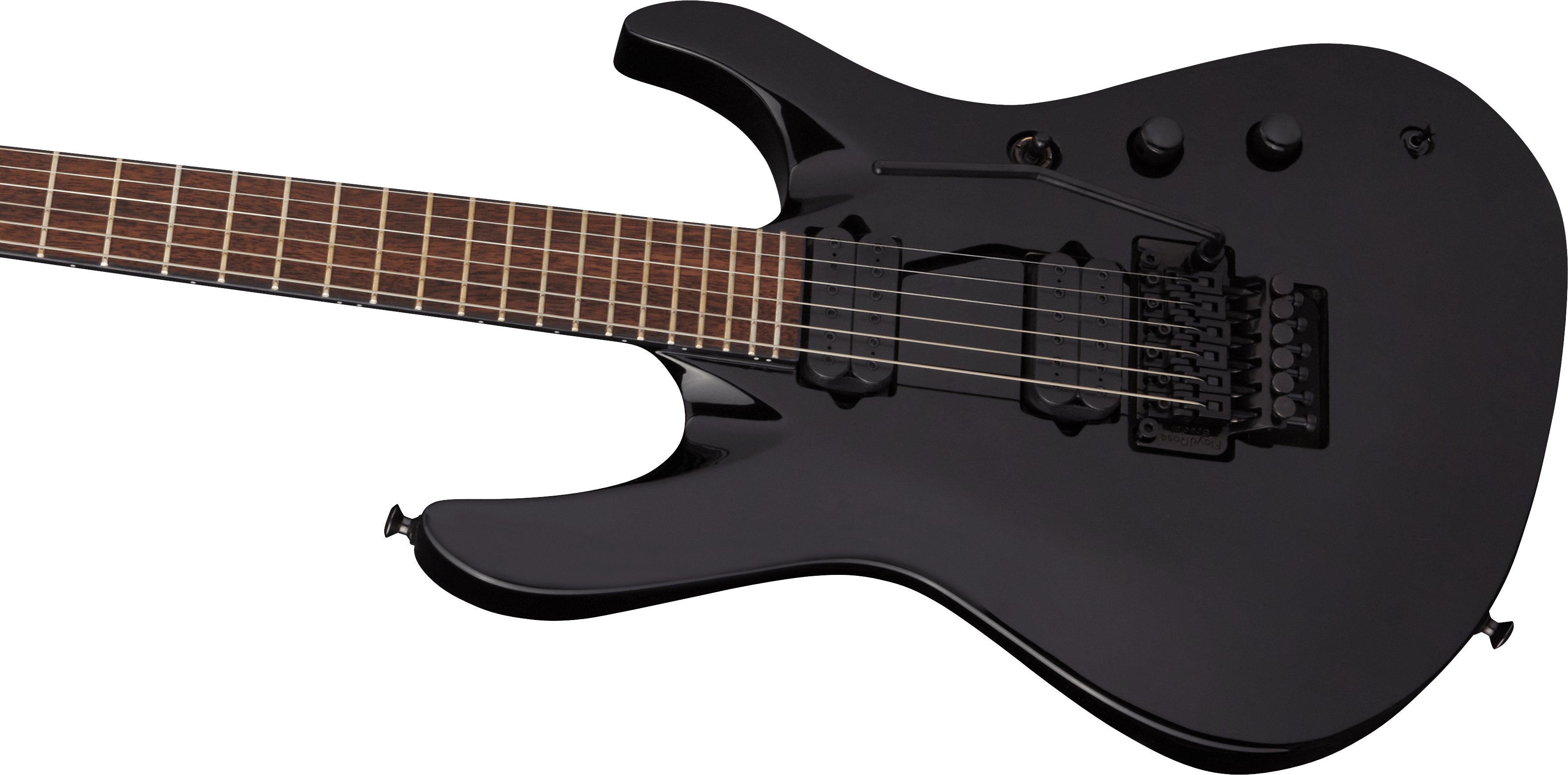 Jackson Chris Broderick Soloist 6 Pro Signature 2h Dimarzio Fr Lau - Gloss Black - Guitarra eléctrica con forma de str. - Variation 3