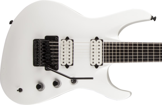 Jackson Chris Broderick Soloist 7 Pro Hh Dimarzio Fr Rw - Snow White - Guitarra eléctrica de 7 cuerdas - Variation 2