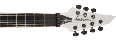 Jackson Chris Broderick Soloist 7 Pro Hh Dimarzio Fr Rw - Snow White - Guitarra eléctrica de 7 cuerdas - Variation 3