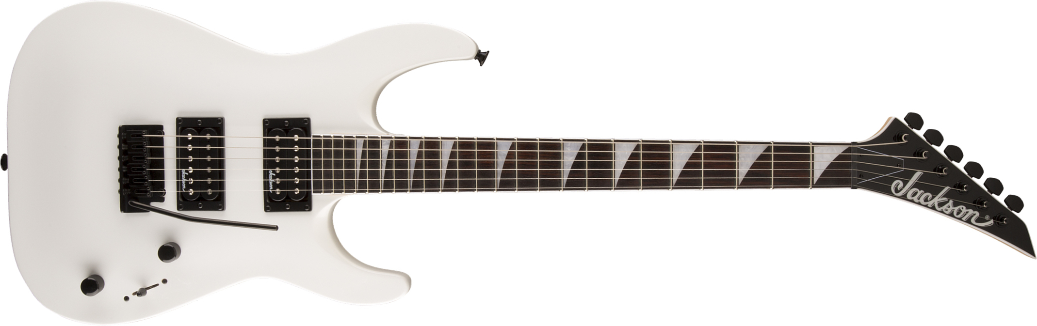 Jackson Dinky Arch Top Dka Js22 2h Trem Ama - Snow White - Guitarra electrica metalica - Main picture