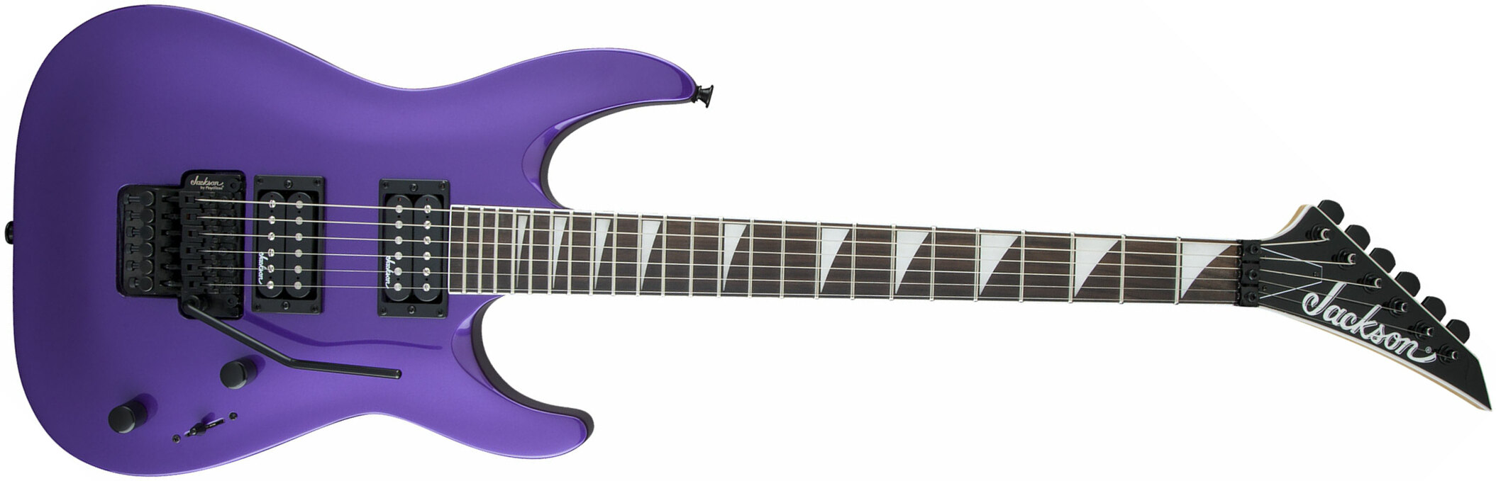 Jackson Dinky Archtop Js32 Dka 2h Fr Ama - Pavo Purple - Guitarra eléctrica de doble corte - Main picture