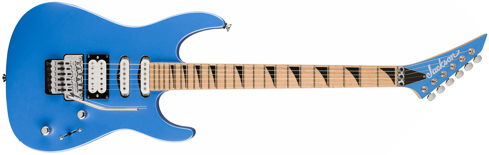 Jackson Dinky Dk3xr Hss Fr Mn - Frostbyte Blue - Guitarra eléctrica con forma de str. - Main picture