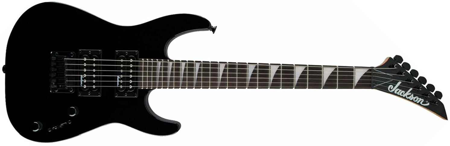 Jackson Dinky Minion Js1x Diapason Court 2h Ht Ama - Black - Guitarra eléctrica para niños - Main picture