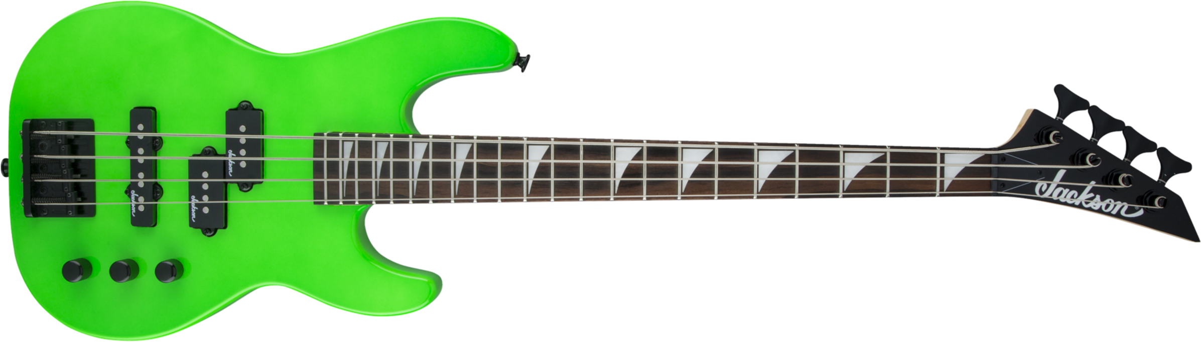 Jackson Js Series Concert Bass Minion Js1x - Neon Green - Bajo eléctrico para niños - Main picture