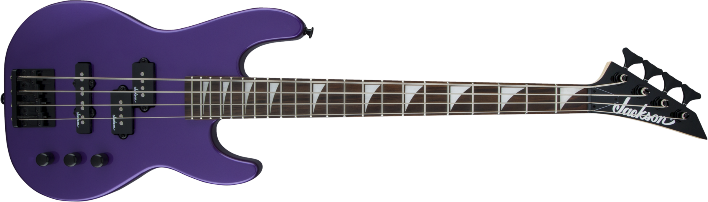 Jackson Js Series Concert Bass Minion Js1x - Pavo Purple - Bajo eléctrico para niños - Main picture