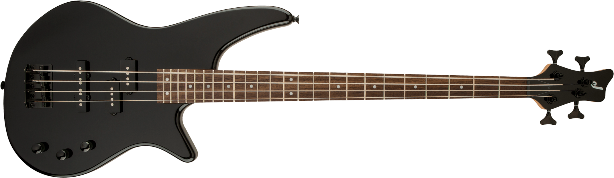 Jackson Js2 Spectra Bass Active Lau - Gloss Black - Bajo eléctrico de cuerpo sólido - Main picture